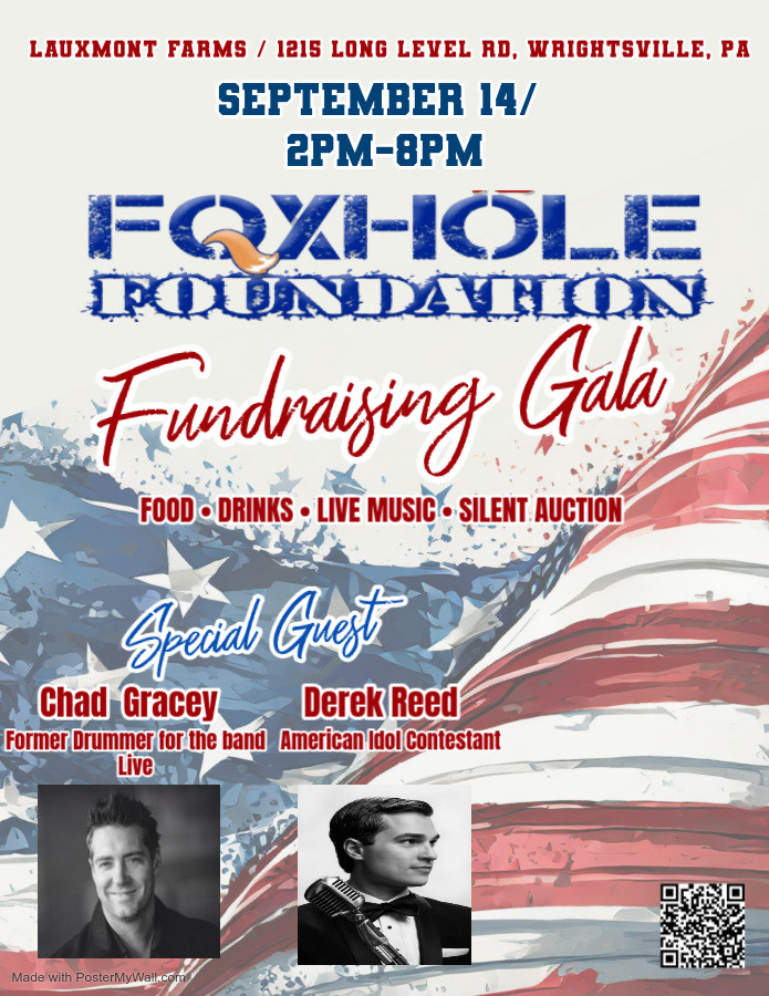 Foxhole Foundation Gala Flyer