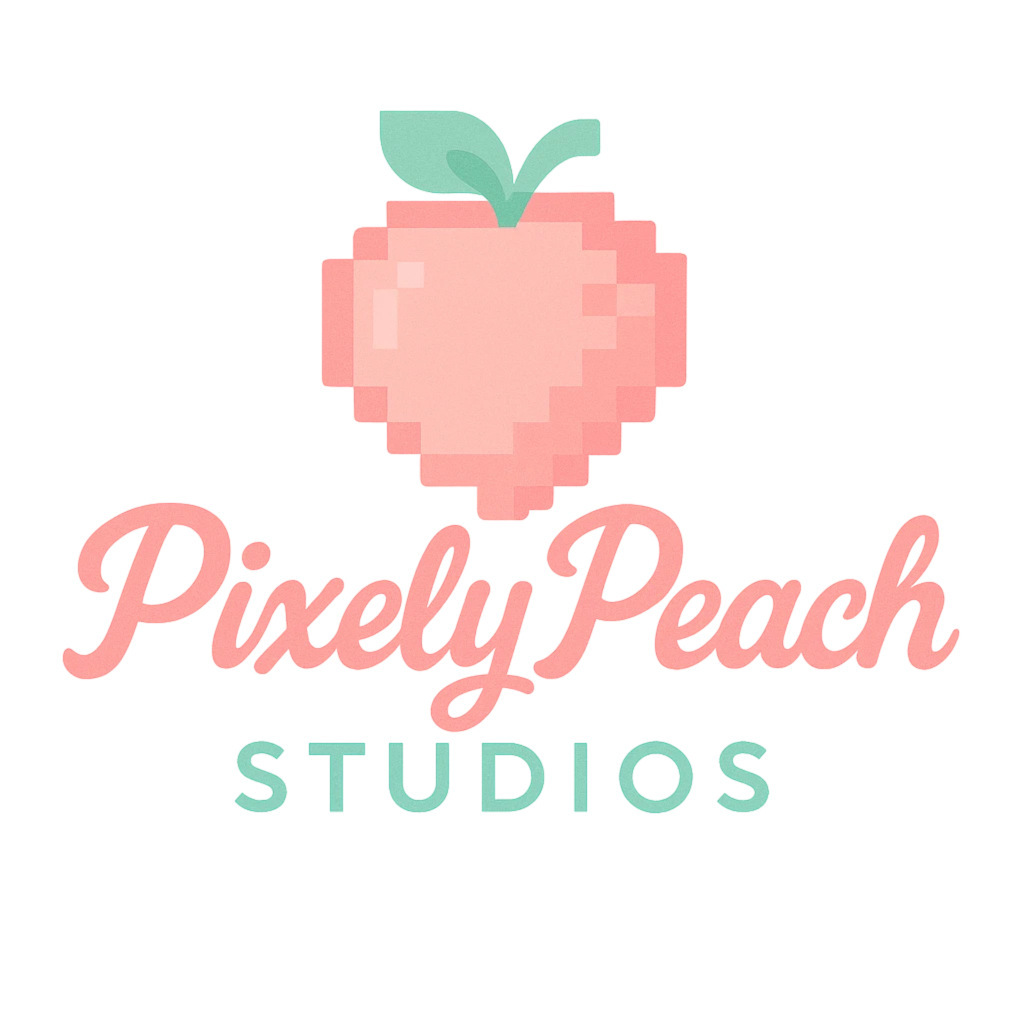 Pixely Peach Studios Logo