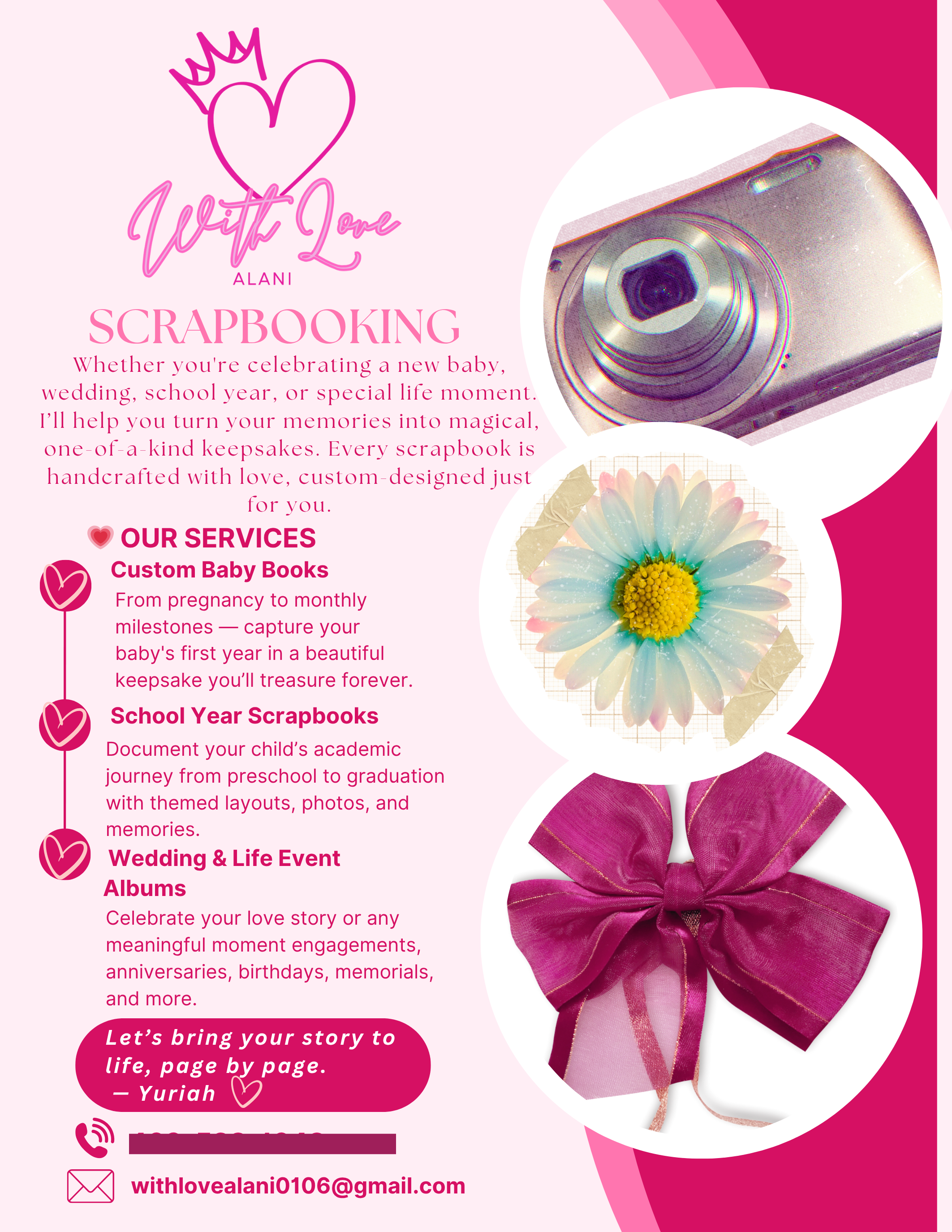 With Love Alani Flyer